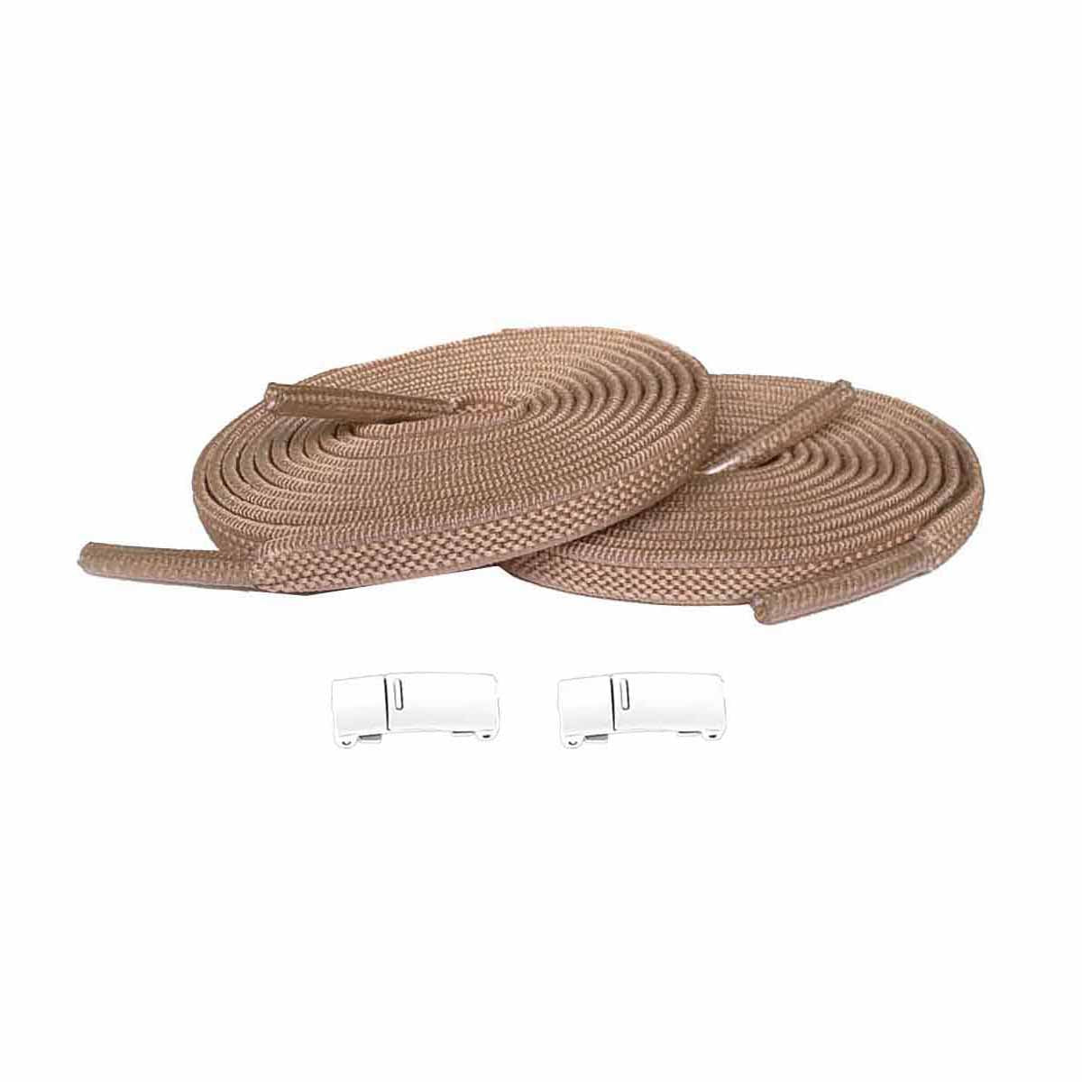 veters-elastisch-bruin-licht-magneet-wit