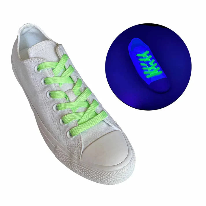 Groen – veters groen lichtgevend2