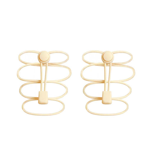 Elastische ronde veters met snelvetersluiting