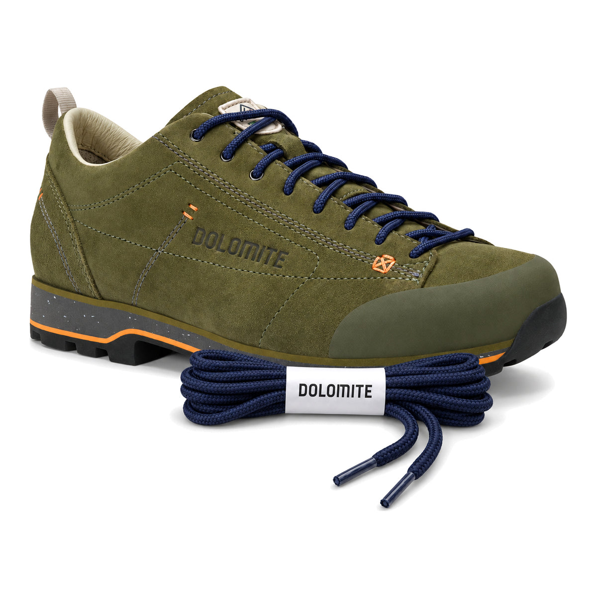 Blauw marine – dolomite veters blauw navy 03 schoen olijf