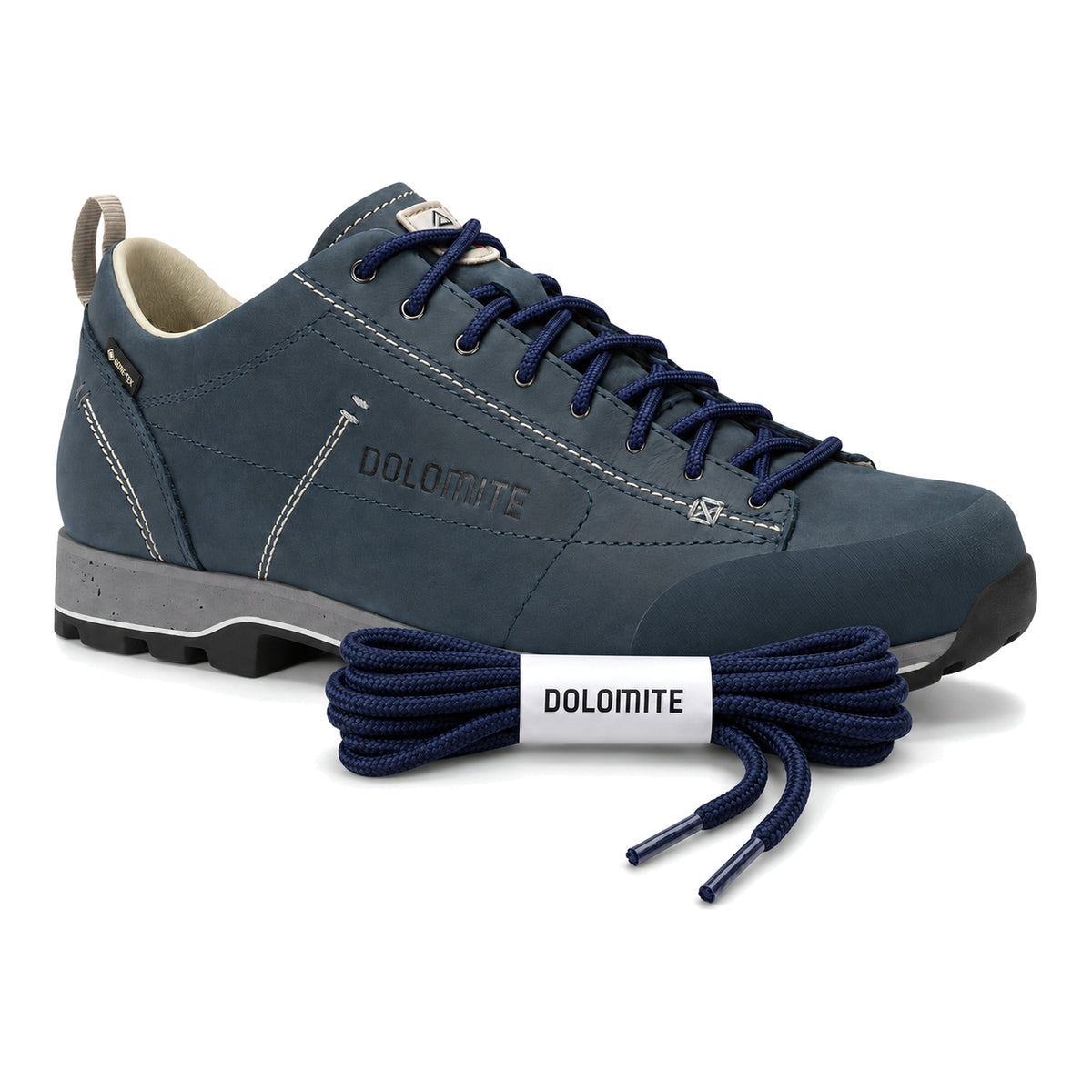 Blauw marine – dolomite veters blauw navy 05 schoen blauw navy