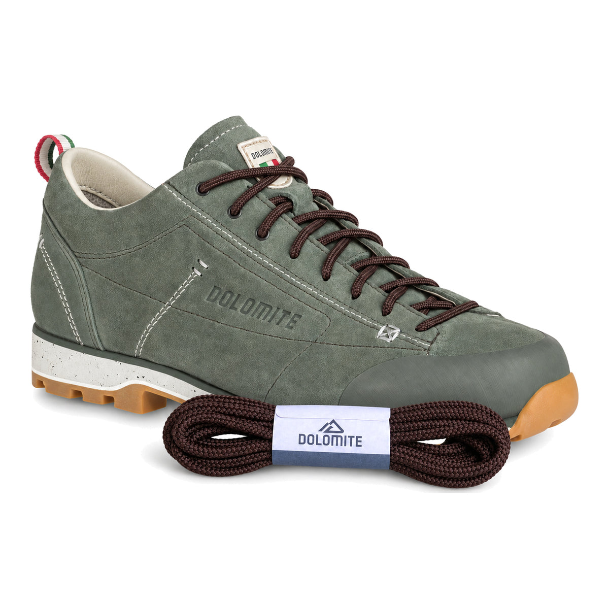 Bruin donker – dolomite veters bruin donker 03 schoen groen
