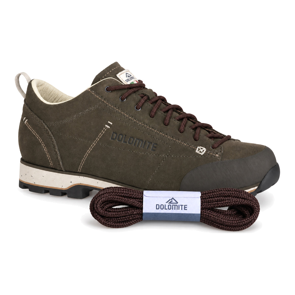 Bruin donker – dolomite veters bruin donker 04 schoen bruin donker