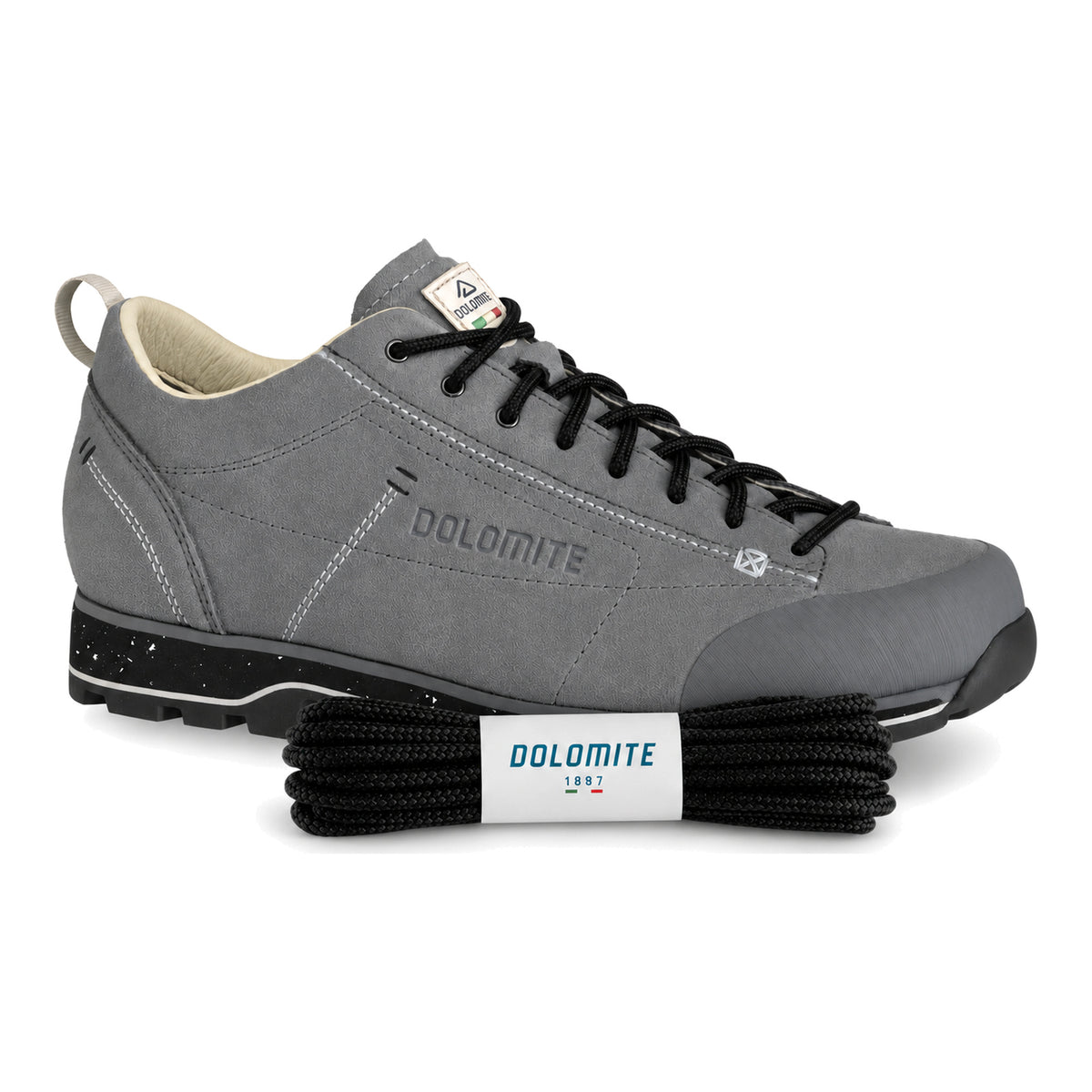 Zwart – dolomite veters zwart 03 schoen grijs