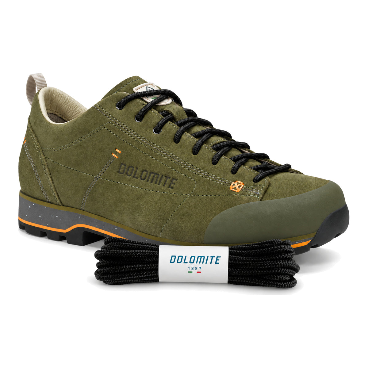 Zwart – dolomite veters zwart 04 schoen olijf
