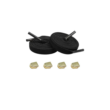 elastische-veters-met-clips-zwart-goud