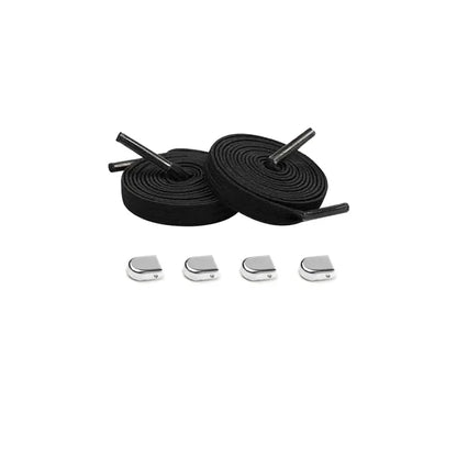 elastische-veters-met-clips-zwart-zilver