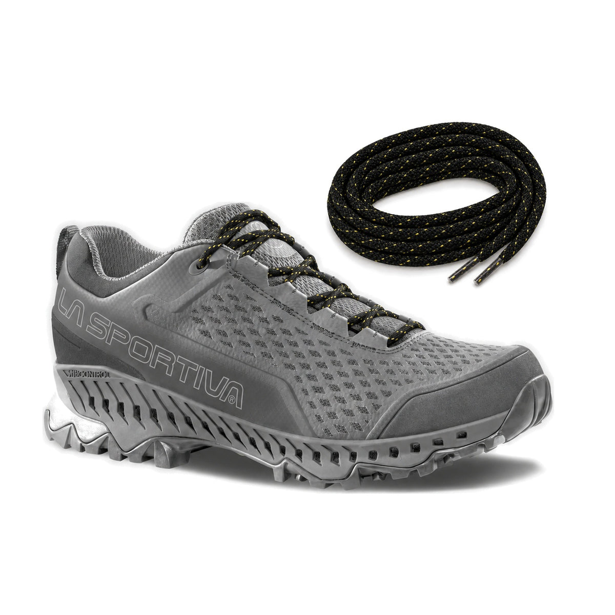 Zwart geel / 147 cm – la sportiva approach laces zwart geel 147 cm 06 spire gtx