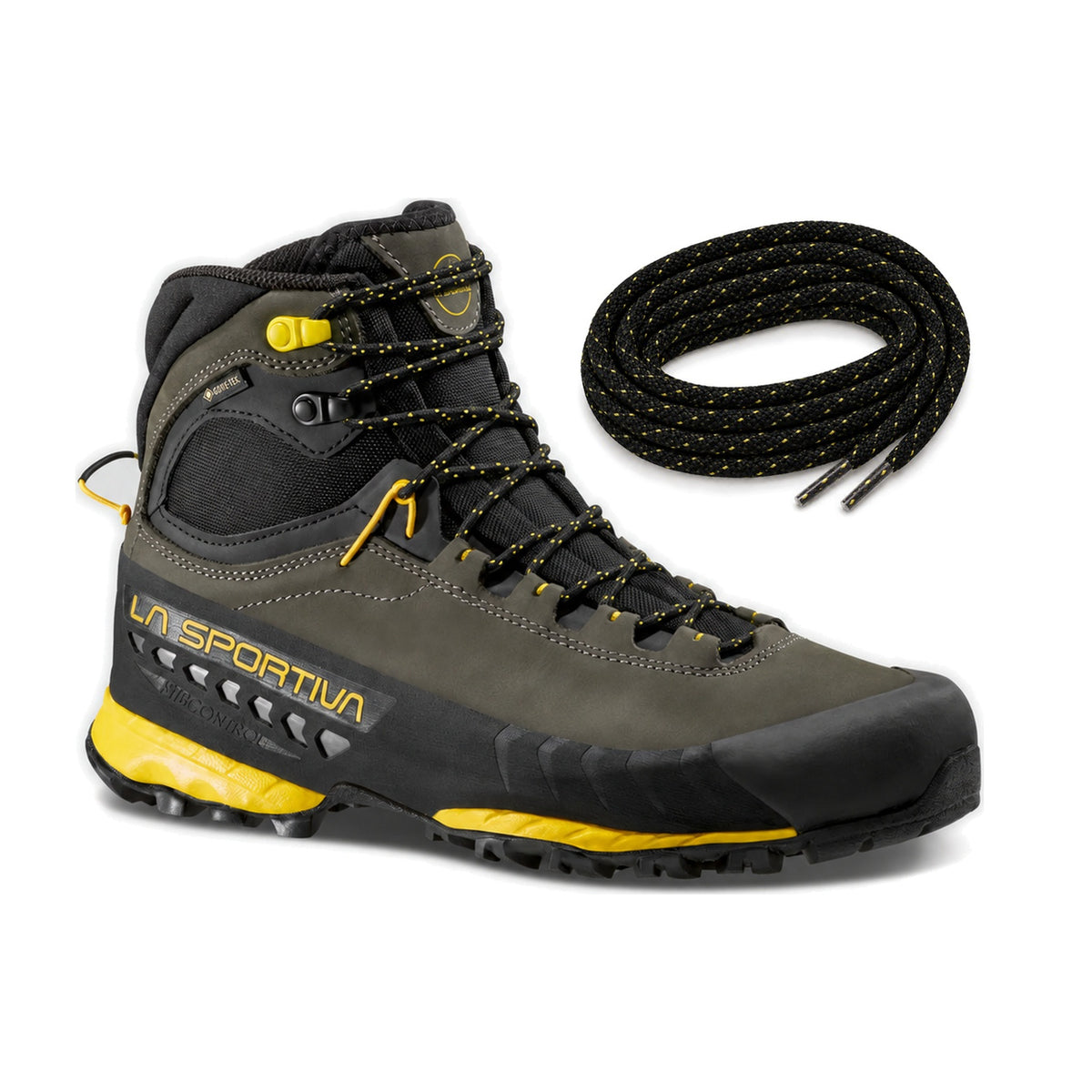 Zwart geel / 147 cm – la sportiva approach laces zwart geel 147 cm 10 tx5 gtx