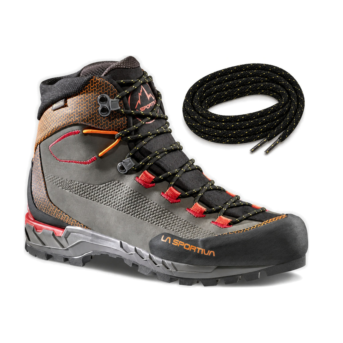 Zwart geel / 173 cm – la sportiva approach laces zwart geel 173 cm 07 trango tech leather gtx