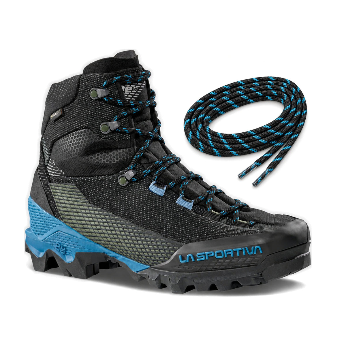 Zwart blauw / 180 cm – la sportiva mountain laces aequilibrium zwart blauw 180 cm 02 aequilibrium st gtx
