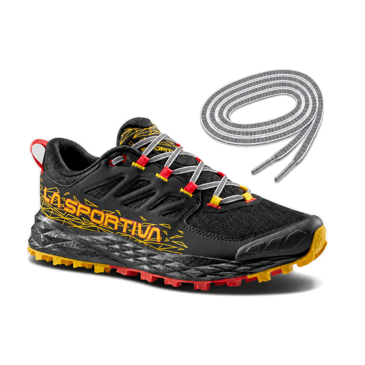 Grijs / 132 cm – la sportiva mountain running laces grijs licht 132 cm 03 lycan