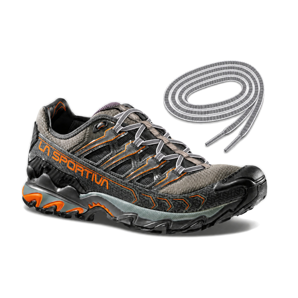 Grijs / 132 cm – la sportiva mountain running laces grijs licht 132 cm 09 ultra raptor ii