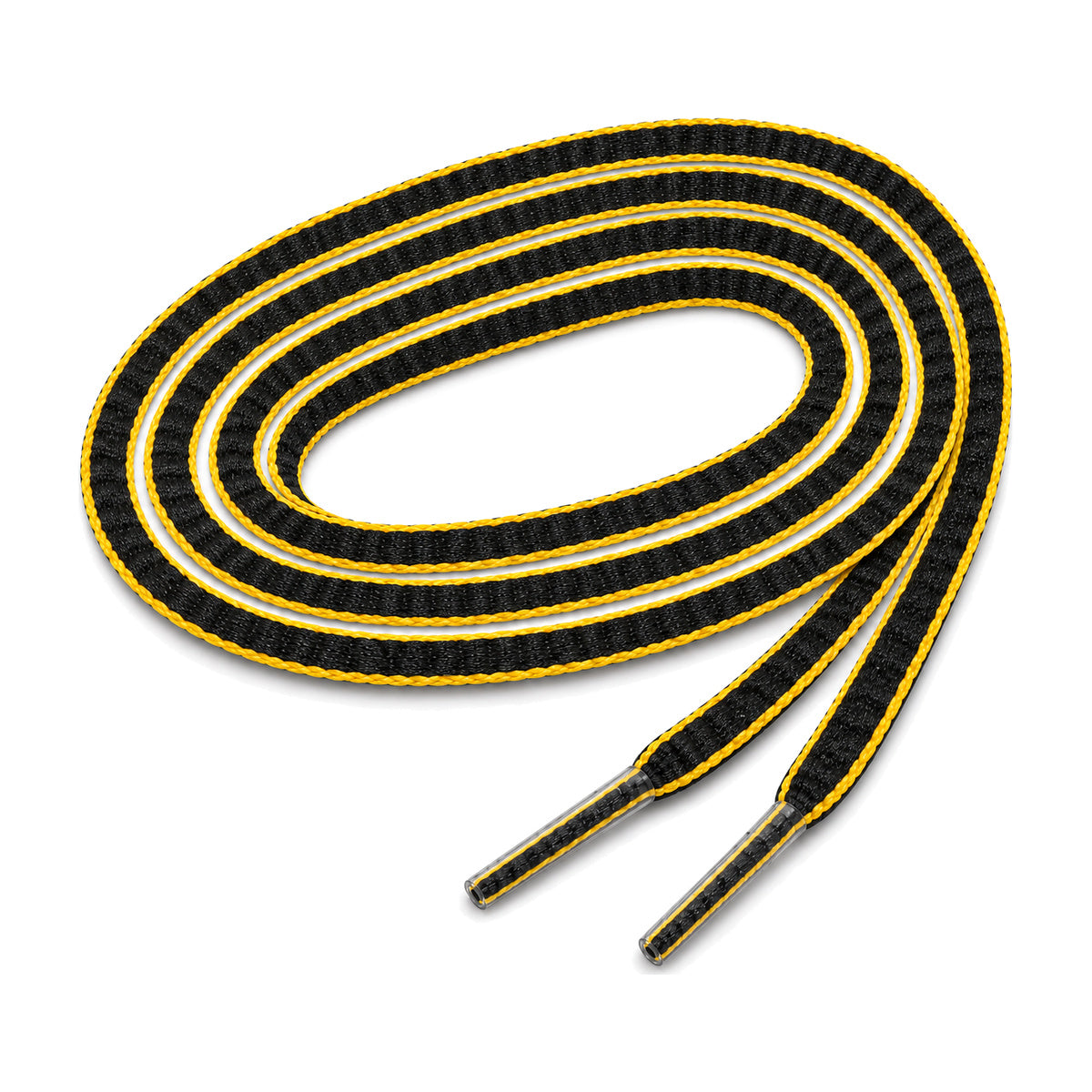 Zwart geel / 107 cm, 132 cm – la sportiva mountain running laces zwart geel 01 hoofdafbeelding