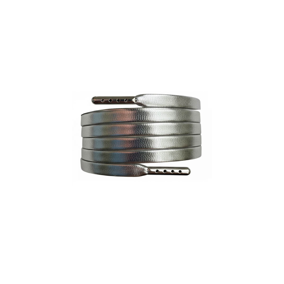 leren-veters-plat-silver