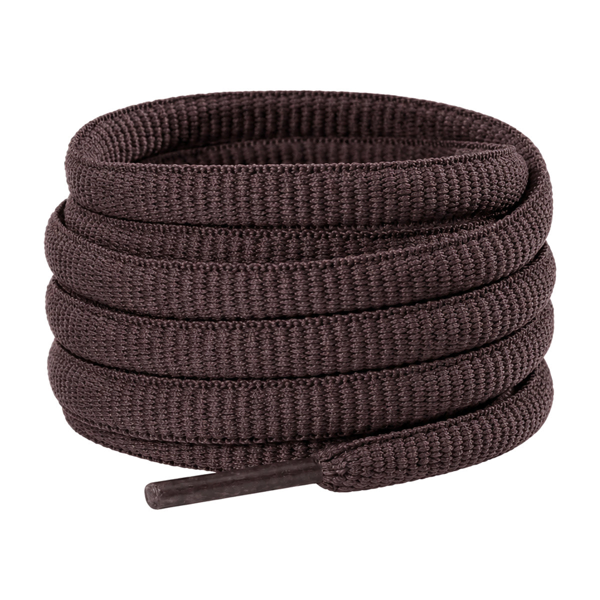 Bruin donker – ovale veters halfrond loopschoenen bruin donker 01 hoofdafbeelding