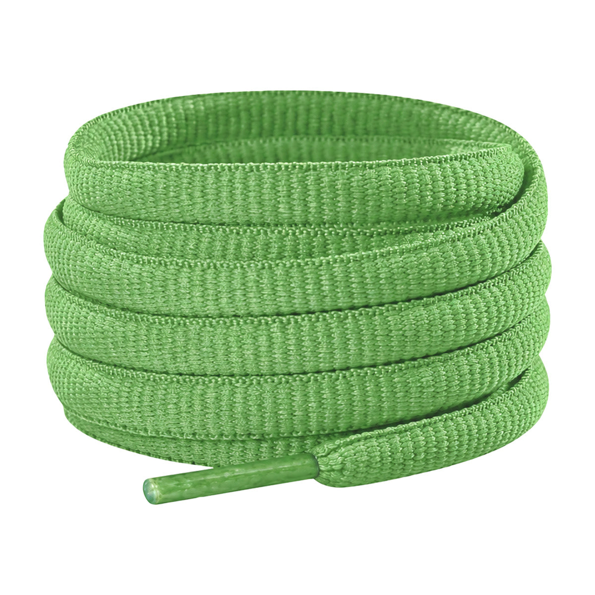 Groen – ovale veters halfrond loopschoenen groen 01 hoofdafbeelding