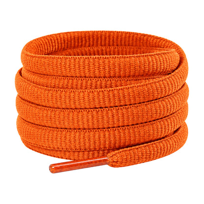 Oranje – ovale veters halfrond loopschoenen oranje 01 hoofdafbeelding