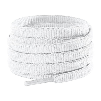 Wit – ovale veters halfrond loopschoenen wit 01 hoofdafbeelding