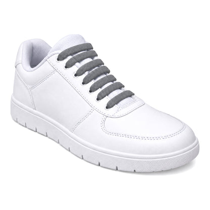 Grijs – silicone veters grijs 02 aan schoen