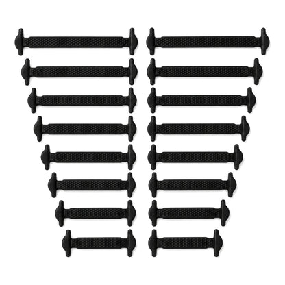 Zwart – silicone veters zwart 01 hoofdafbeelding