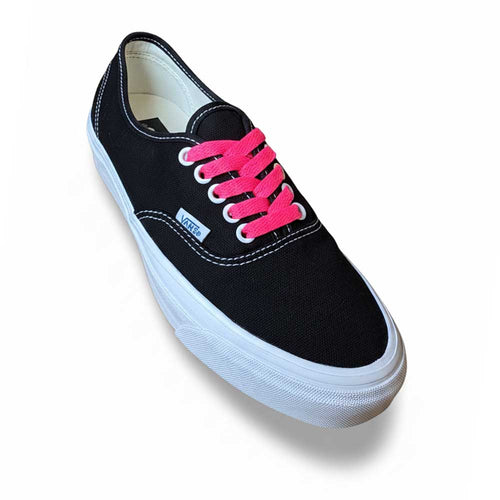 VANS Authentic veters – Plat standaard 8mm breed, Roze Neon