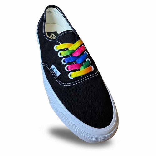 VANS Authentic veters – Plat standaard 8mm breed, Regenboog