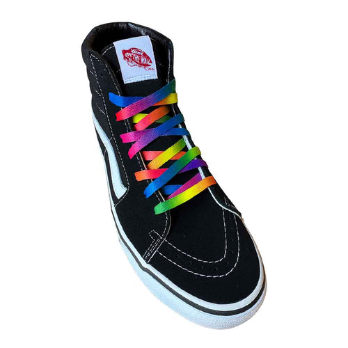 VANS SK8-Hi veters – Plat 1cm breed, Regenboog