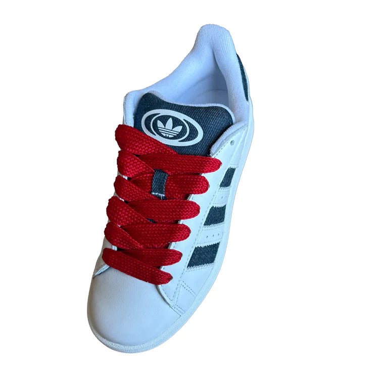 veters-adidas-campus-platte-brede-2cm-rood