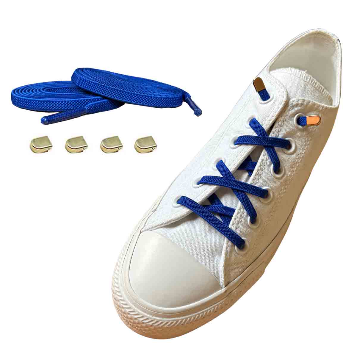 veters-elastisch-blauw-capsule-or-schoenen