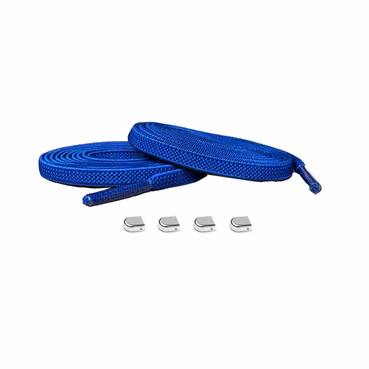 veters-elastisch-blauw-capsule-zilver-glans