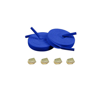 veters-elastisch-blauw-koningsblauw-goud