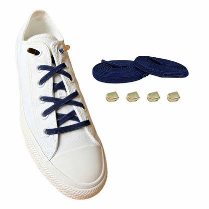veters-elastisch-blauw-navy-capsule-goud-schoenen
