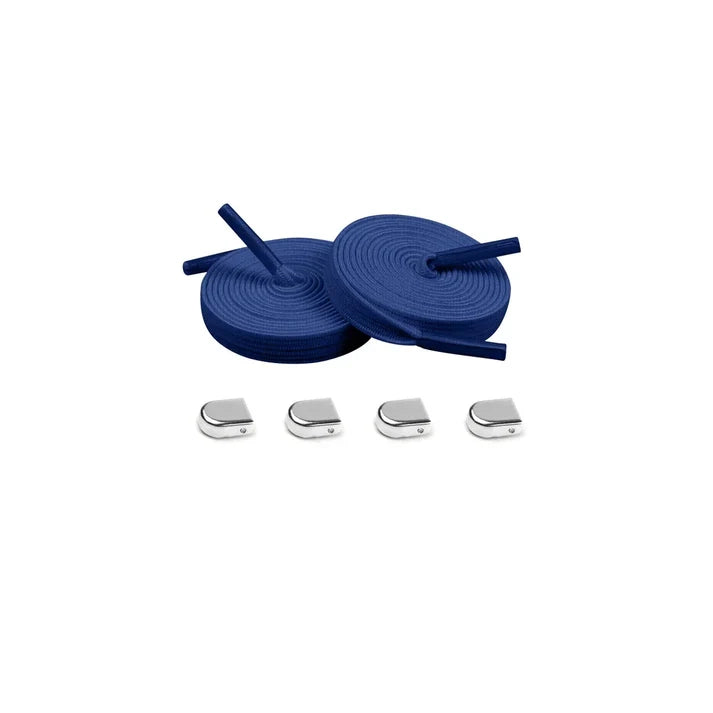 veters-elastisch-blauw-navy-zilver
