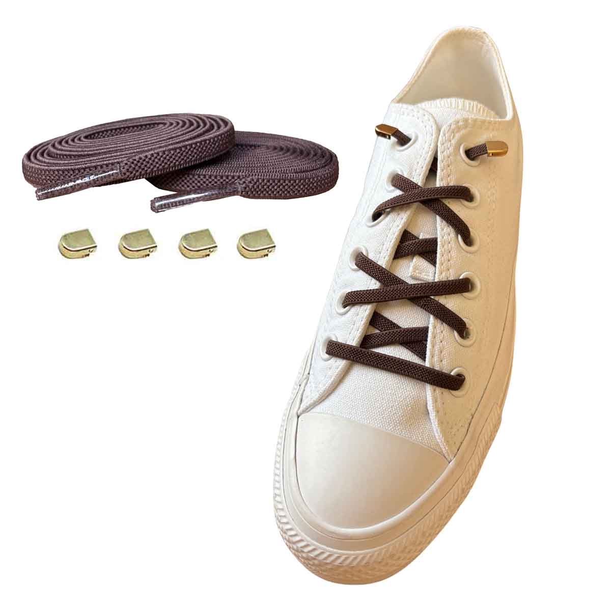veters-elastisch-bruin-capsule-goud-schoenen