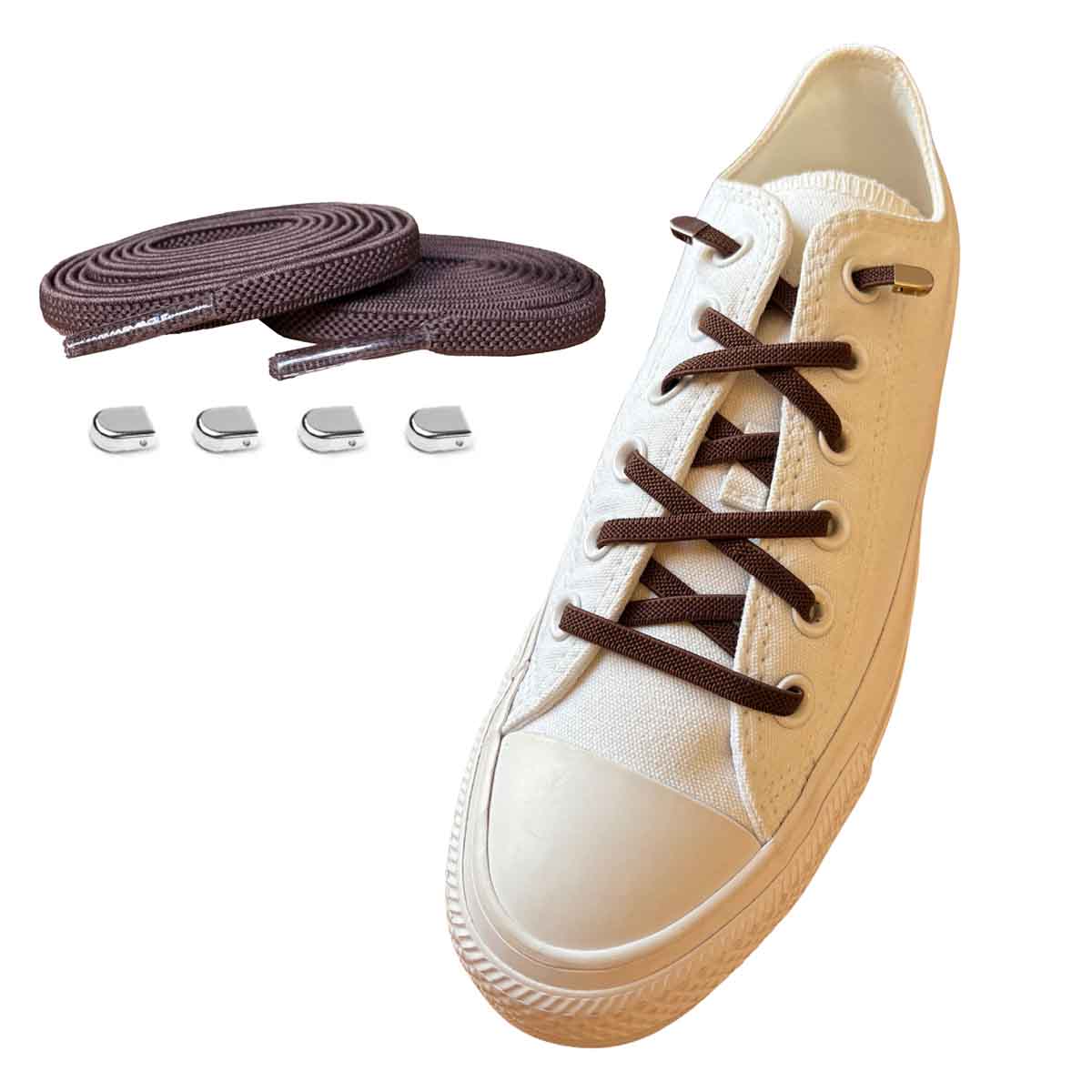 veters-elastisch-bruin-capsule-zilver-glans-schoenen