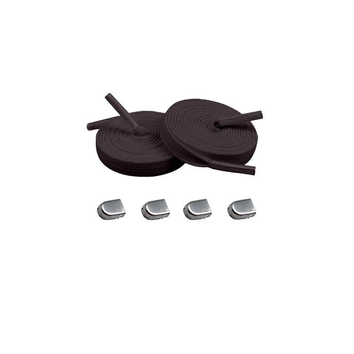 veters-elastisch-bruin-zilver-mat