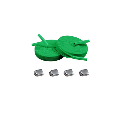 veters-elastisch-clips-groen-zilver-mat