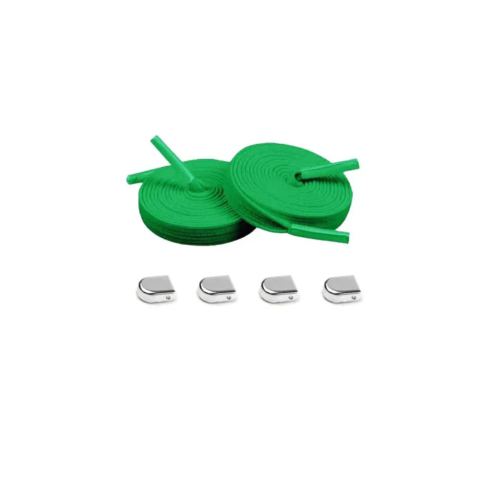 veters-elastisch-clips-groen-zilver