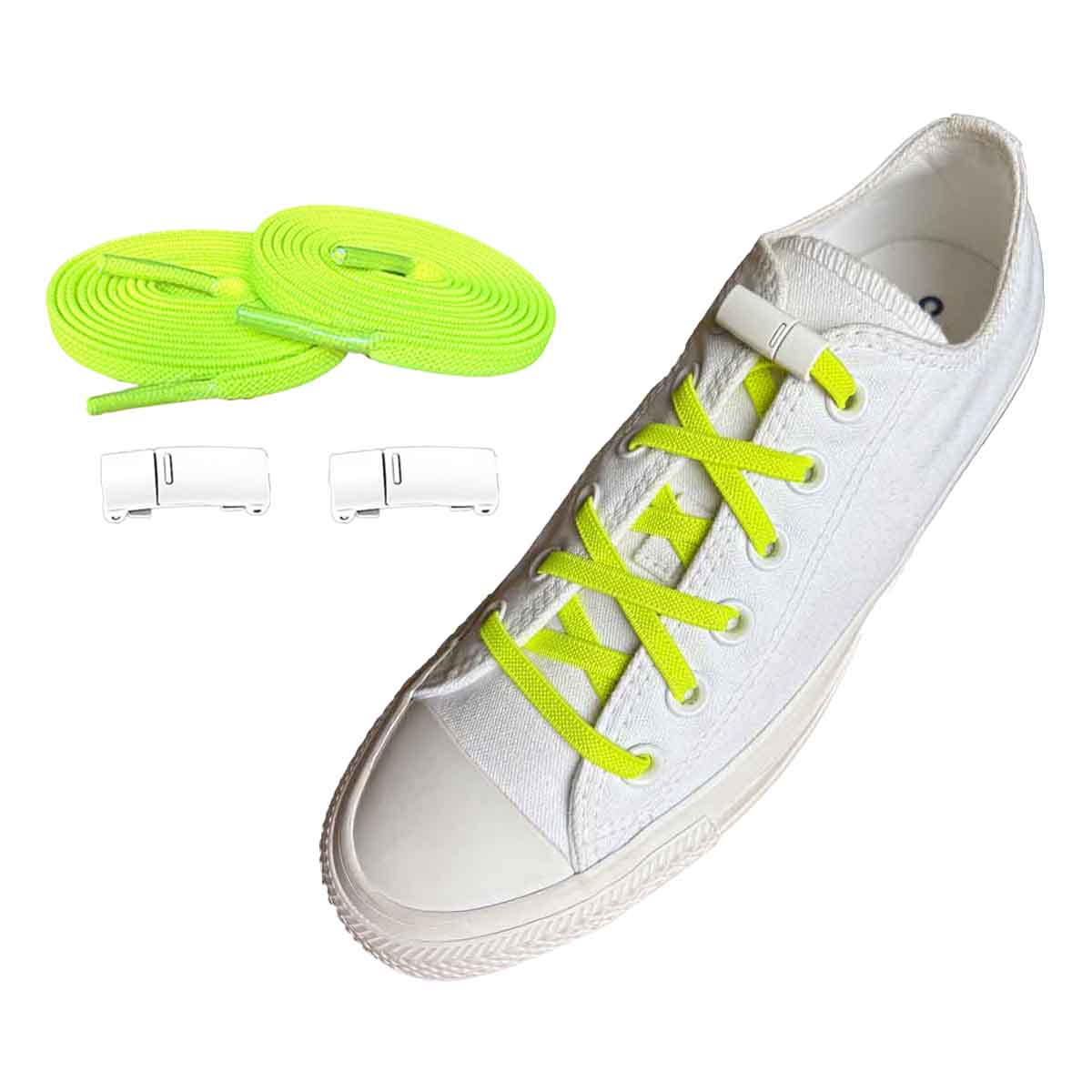 veters-elastisch-geelneon-magneet-wit-schoenen