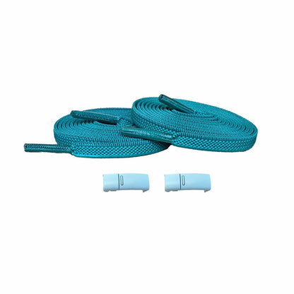veters-elastisch-groen-petrol-magneet-blauw