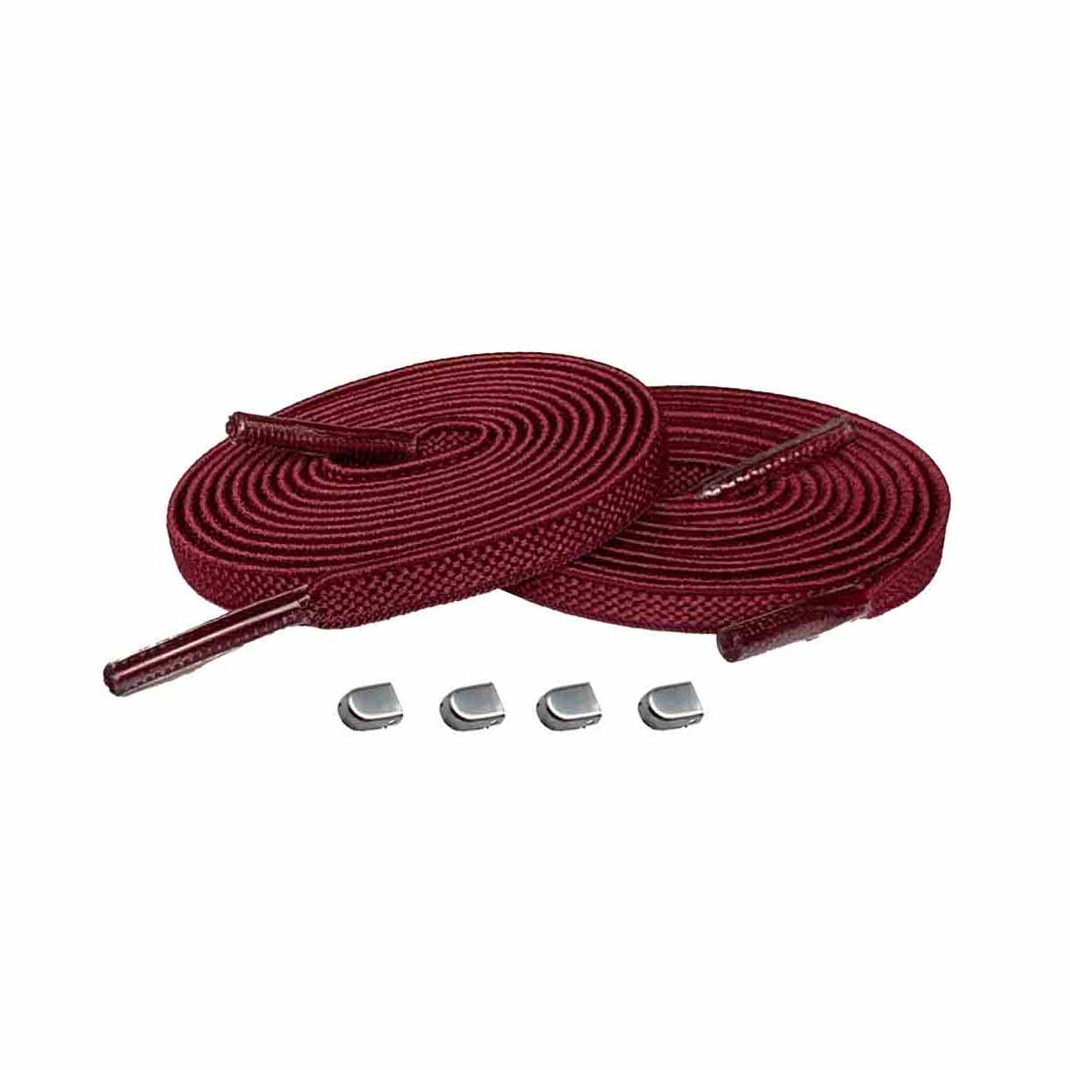 veters-elastisch-rood-bordeaux-capsule-zilver-mat