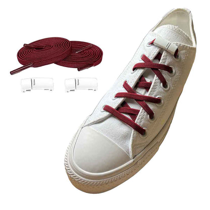 veters-elastisch-rood-bordeaux-magneet-wit-schoenen