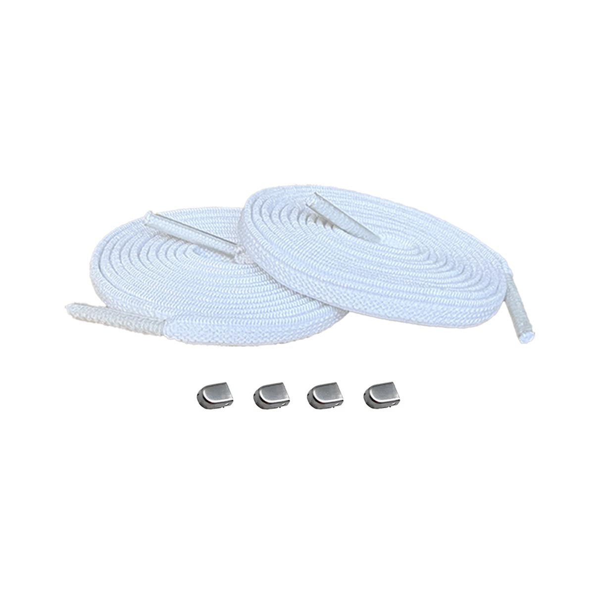 veters-elastisch-wit-capsule-zilver-mat