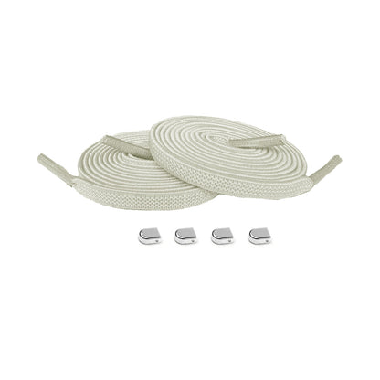 veters-elastisch-wit-creme-capsule-zilver-glans