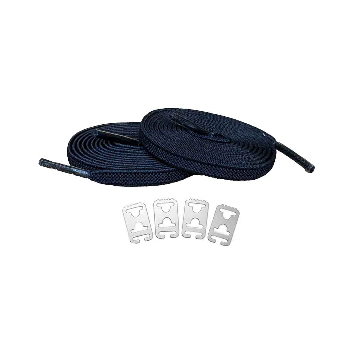 veters-elastisch-zwart-anker