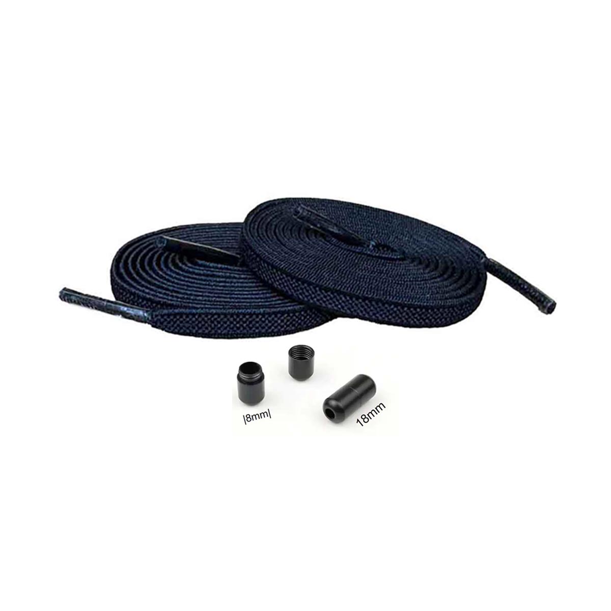 veters-elastisch-zwart-capsule-zwart