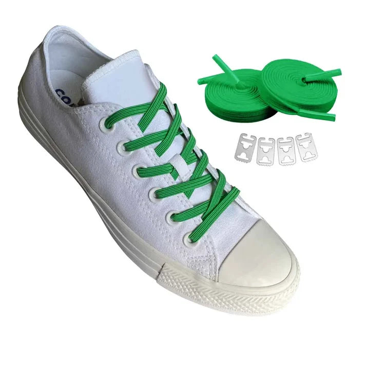 veters-elastische-zonder-strikken-groen