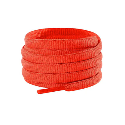 veters-hardloopschoenen-ovaal-rood-neon