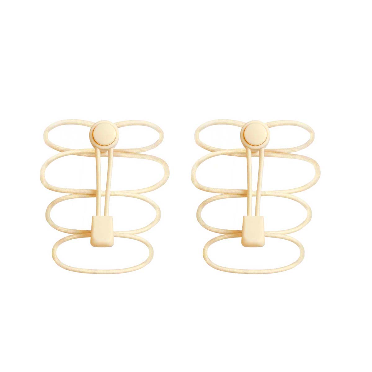 Elastische ronde veters met snelvetersluiting